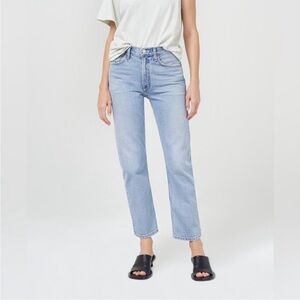 Agolde Mia Mid Rise Straight